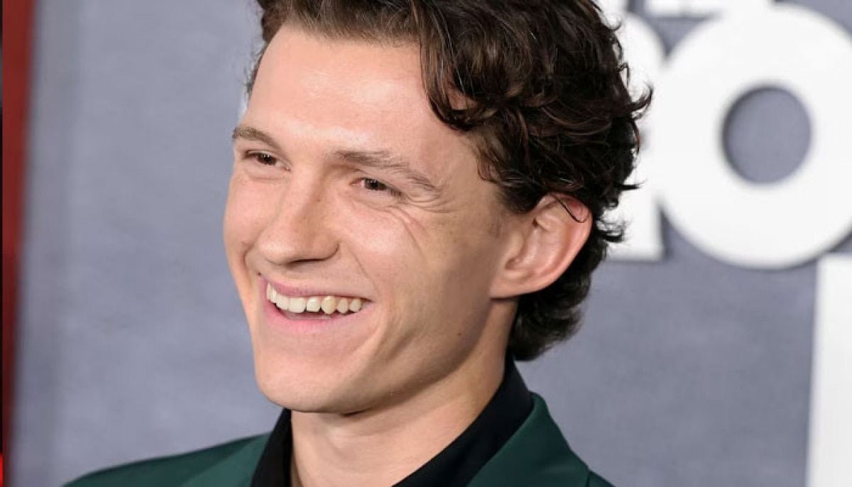 Tom Holland reveals what's behind his skincare routine