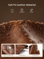 Realer Hobo Crossbody Bags for Women Designer Faux Leather Hobo Handbags Retro Large Size Shoulder Bag Bucket Purse - Image 8