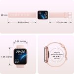 Fitpolo Smart Watches for Women Android iPhone, 1.8'' HD Women Smartwatch with Alexa Built-in, Bluetooth Calls, IP68 Waterproof, 7 Days Battery, Heart Rate/Sleep/SpO2 Monitor, 110 Sports Mode - Image 7