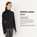 Amazon Essentials Women's Active Sweat Slim-Fit Zip Through Jacket - Image 2