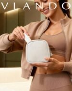 VLANDO Small Makeup Bag for Purse,Mini Water-Resistant Pouch with Pockets | Organizes Lipstick,Compacts,Small Daily Essentials Practical Gift for Women, Ideal for Purse,Travel - Image 7
