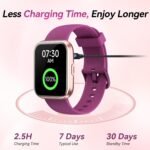 Fitpolo Smart Watches for Men/Women, 1.8'' Alexa Built-in Fitness Tracker Watch with Bluetooth Calls, IP68 Waterproof, Heart Rate/Sleep/SpO2/Stress Monitor, 110 Sport Modes for Android & iPhone - Image 7