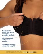 Fruit of the Loom Women's Multi-Pack Front Close Sports Bra - Image 4