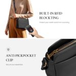 befen Anti-theft Crossbody Bag for Women Genuine Leather, Small Cross Body Shoulder Handbags with RFID Card Slots - Image 4