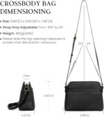 befen Anti-theft Crossbody Bag for Women Genuine Leather, Small Cross Body Shoulder Handbags with RFID Card Slots - Image 5
