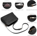 befen Anti-theft Crossbody Bag for Women Genuine Leather, Small Cross Body Shoulder Handbags with RFID Card Slots - Image 7