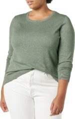 Amazon Essentials Women's Long-Sleeve Lightweight Crewneck Sweater, Flattering (Available in Plus Size) - Image 3