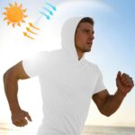 HovSiyla Mens Athletic Dry Fit Hoodie Shirts Workout Casual Sun Protection Hiking Sweatershirt Short Sleeve Sports Gym Tops - Image 3