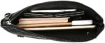 Men's Business Commuter Clutch Bag - Large Capacity PU Leather Handbag with Plaid Pattern - Image 4