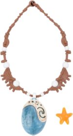 Disney Moana 2 Moana's Necklace Magical Sea Shell Star Light-Up Necklace for Girls Role Play and Dress Up, Officially Licensed by Disney, Great Birthday & Holiday Gift - Image 4