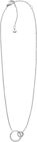 Skagen Women's Kariana Pebble & Gold-Tone Stainless Steel Pendant Necklace - Image 2