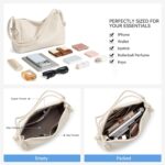BOSTANTEN Shoulder Bag for Women Pebbled Vegan Leather Purses Soft Hobo Handbag Supple Bag for Travel Work - Image 3