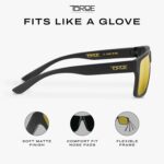 TOROE Exclusive Edition RANGE Sunglasses Unisex, Full-frame Polarized Polycarbonate Lens, TR90 Frame, UV Protection - Image 6