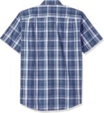 Amazon Essentials Men's Regular-Fit Short-Sleeve Poplin Shirt, Collared, Washed - Image 2