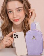 Girls Purse, Gifts for 8 9 10 11 12 13 14 15 16 Year Old Girl, Initial Crossbody Bag for Girls, Birthday Gifts for Daughter Granddaughter, Tween Teen Girl Trendy Stuff, 5th 8th Grade Grad Gift - Image 3