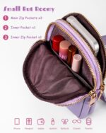 Girls Purse, Gifts for 8 9 10 11 12 13 14 15 16 Year Old Girl, Initial Crossbody Bag for Girls, Birthday Gifts for Daughter Granddaughter, Tween Teen Girl Trendy Stuff, 5th 8th Grade Grad Gift - Image 4