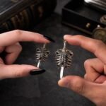 COPPERTIST.WU Beating Heart Pendant Gothic Ribcage Sword Skeleton Jewelry Charm for Men Women - Image 5