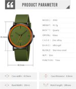 BESTKANG Fashion Simple Analog Quartz Wrist Watch with Silicone Strap Waterproof for Women and Men Sports - Image 5