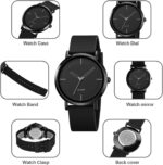 BESTKANG Fashion Simple Analog Quartz Wrist Watch with Silicone Strap Waterproof for Women and Men Sports - Image 6