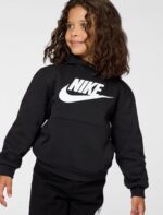 Nike Kids' Sportswear Club Fleece Pullover Hoodie (Large Swoosh Logo) - Image 3