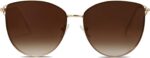 SOJOS Mirrored Flat Lens Fashion Sunglasses for Women SJ1085 - Image 3