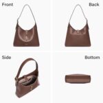 CLUCI Womens Purses and Handbags, Soft Vegan Leather Hobo Bags with Adjustable Strap, Lightweight Slouchy Shoulder Bag - Image 6