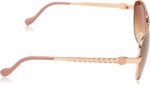 Jessica Simpson Women's Classic, Elegant, and Metal Aviator Pilot Sunglasses UV400 Protection - Image 3