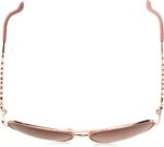 Jessica Simpson Women's Classic, Elegant, and Metal Aviator Pilot Sunglasses UV400 Protection - Image 4