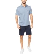 Nautica Men's Classic Fit Short Sleeve Dual Tipped Collar Polo Shirt - Image 4