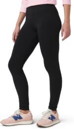 HUE Women’s Cotton Ultra Legging with Wide Waistband, Available in Capri and Legging Length - Image 3