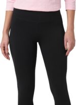 HUE Women’s Cotton Ultra Legging with Wide Waistband, Available in Capri and Legging Length - Image 4