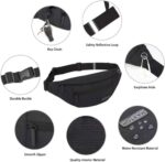 MAXTOP Large Crossbody Fanny Pack with 4-Zipper Pockets,Gifts for Enjoy Sports Festival Workout Traveling Running Casual Hands-Free Wallets Waist Pack Phone Bag Carrying All Phones - Image 4