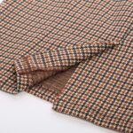 Kate Kasin Womens Knee Length Elastic Waist Stretchy Bodycon Plaid Business Pencil Skirt - Image 5