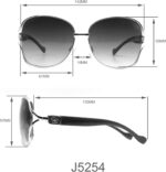 Jessica Simpson Oversized Square Sunglasses - Image 2