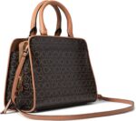 Calvin Klein Women's Margot Textured Logo Emboss Satchel - Image 4