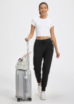 Libin Women's Joggers Pants Athletic Running Petite/Regular/Tall Sweatpants with Pockets Tapered Casual Workout Pants - Image 6