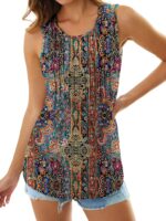 NORACORA Womens Camisole Tank Top Loose Fit Flowy Sleeveless Casual Summer 2026 - Image 4