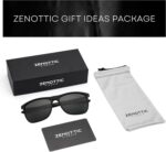 ZENOTTIC Square Polarized Sunglasses for Men Ultralight Carbon Fiber Sun Glasses Driving Fishing Golf Sports UV400 Protection - Image 6