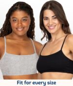 Fruit of the Loom Women's Spaghetti Strap Cotton Pullover Sports Bra Value Pack - Image 4