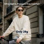 ZENOTTIC Polarized Square Sunglasses Men: UV400 Protection Flexible Frame TAC Lens - Unbreakable Sports Sun Glasses Cycling - Image 3