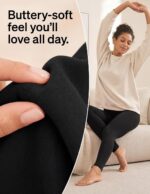 no nonsense Women's Leggings - Soft Cotton Feel, Comfortable & Perfect for Layering, Gentle Elastic Waistband - Image 5