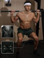Men’s 5” Gym Running Shorts 2 in 1 Quick Dry Workout Athletic Shorts with Compression Liner Sports Shorts - Image 3