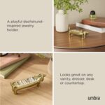 Umbra Dachsie Ring Holder - Gift for Weiner Dog Dachshund Doxie Lover - Jewelry Storage, Brass - Image 4