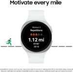 Samsung Galaxy Watch 8 (2025) 40mm Bluetooth Smartwatch, Cushion Design, GPS Fitness Tracker, Sleep Coaching, Running Coach, Energy Score, Heart Rate Tracking, Silver [US Version, 2 Yr Warranty] - Image 3