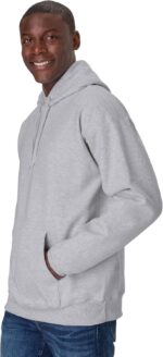 Hanes Men's Ultimate Sweatshirt, Heavyweight Fleece Hoodie, Cotton Sweatshirt for Men - Image 4