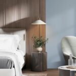 KSANA Pendant Lights Kitchen Island, 14'' Gold and White Pendant Light Fixtures, Modern Large Metal Kitchen Pendant Lighting Over Island - Image 4