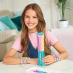 Make It Real: Swift Clicks - Heishi Bracelet Maker - 2047pc, DIY Jewelry Craft Kit, Design & Make 23 Bead Bracelets, Rotate-Click-Wear, Girls Kids 8+ - Image 6