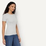 Amazon Essentials Women's Slim-Fit Short-Sleeve Crewneck T-Shirt, Pack of 2 - Image 2