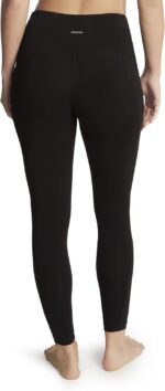Jockey Women's Cotton Stretch Basic Ankle Legging with Side Pocket - Image 2