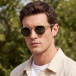 CARFIA Retro Acetate Small Face Polarized Sunglasses for Men Women Trendy Metal Double Bridge Round Sun Glasses CA3399L - Image 3